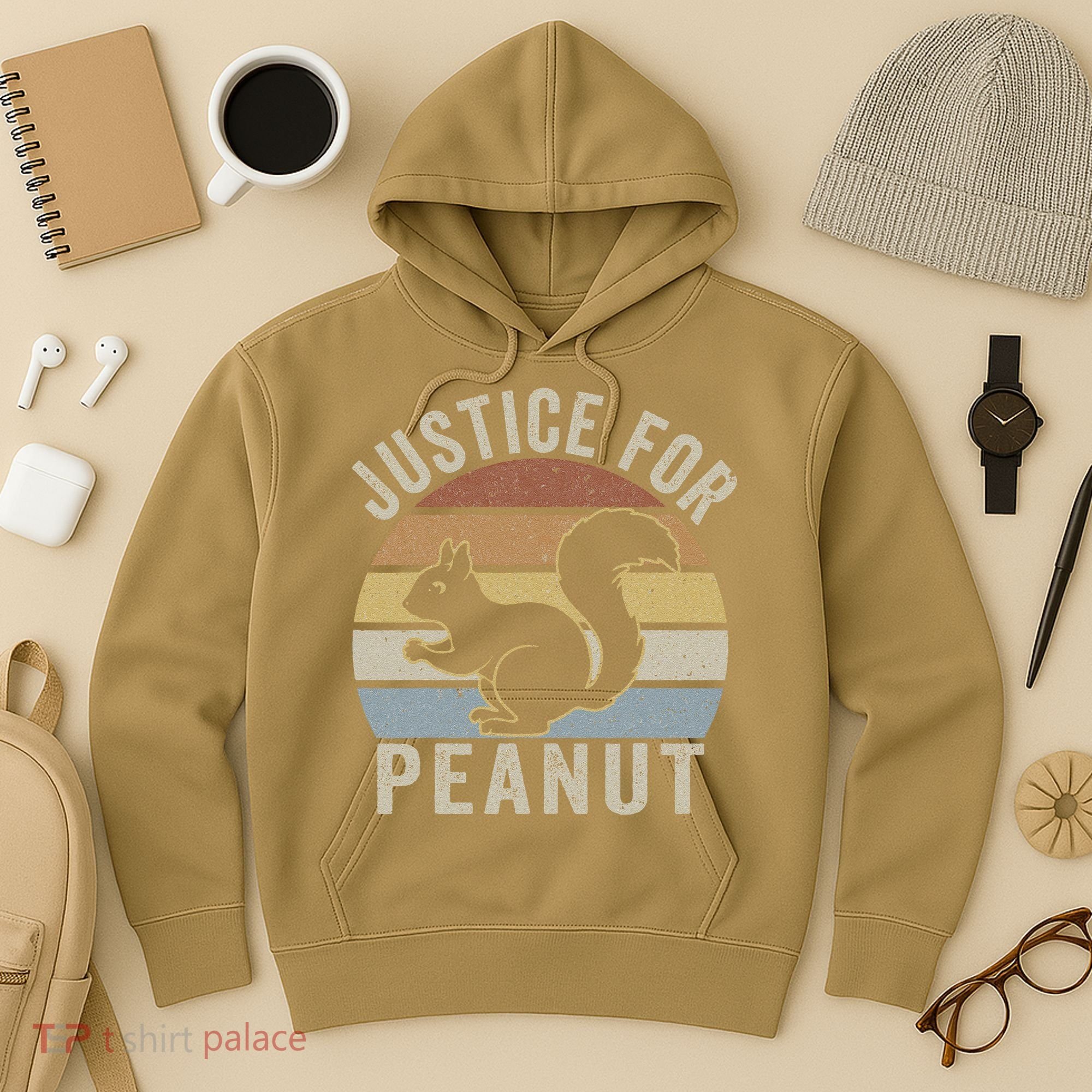 Justice For Peanut The Squirrel The Squirrel Pnut Hoodie