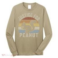 Justice For Peanut The Squirrel The Squirrel Pnut Long Sleeve Shirt thumb 0