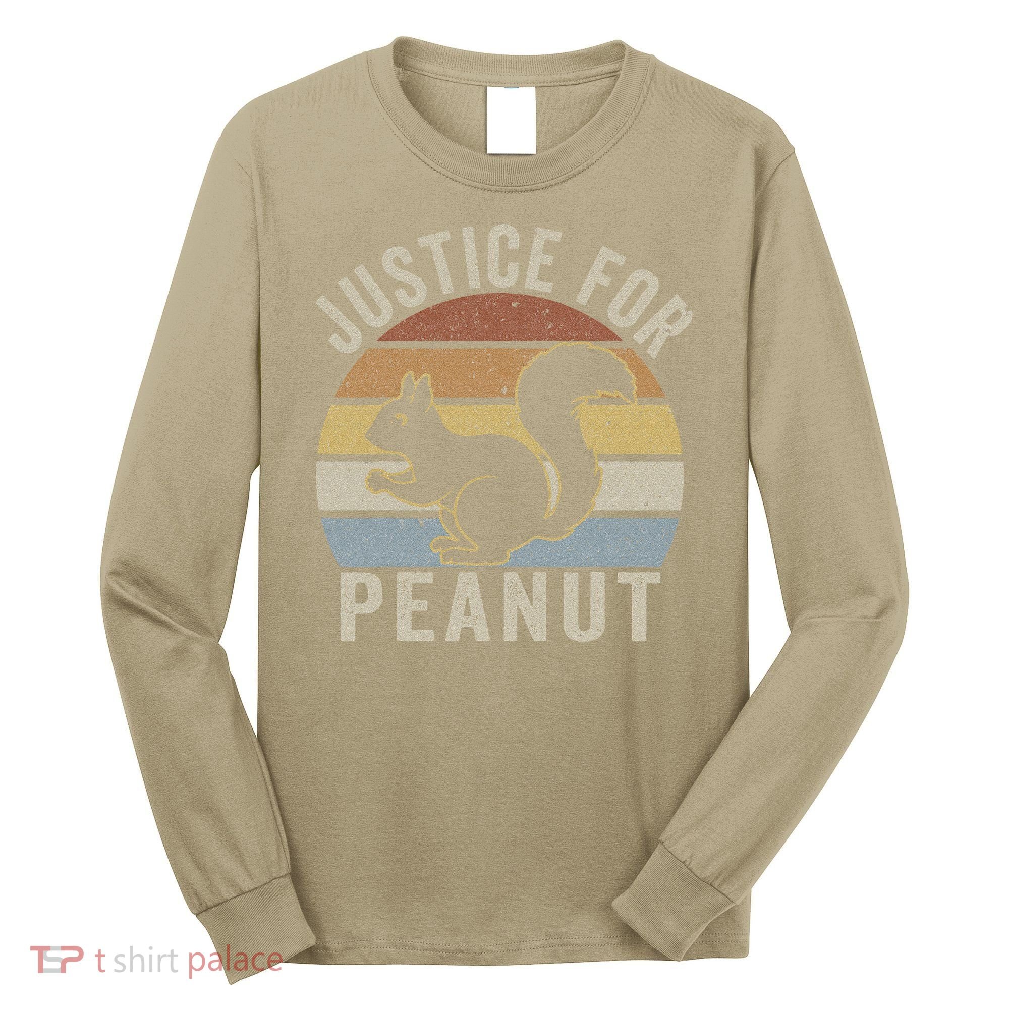 Justice For Peanut The Squirrel The Squirrel Pnut Long Sleeve Shirt