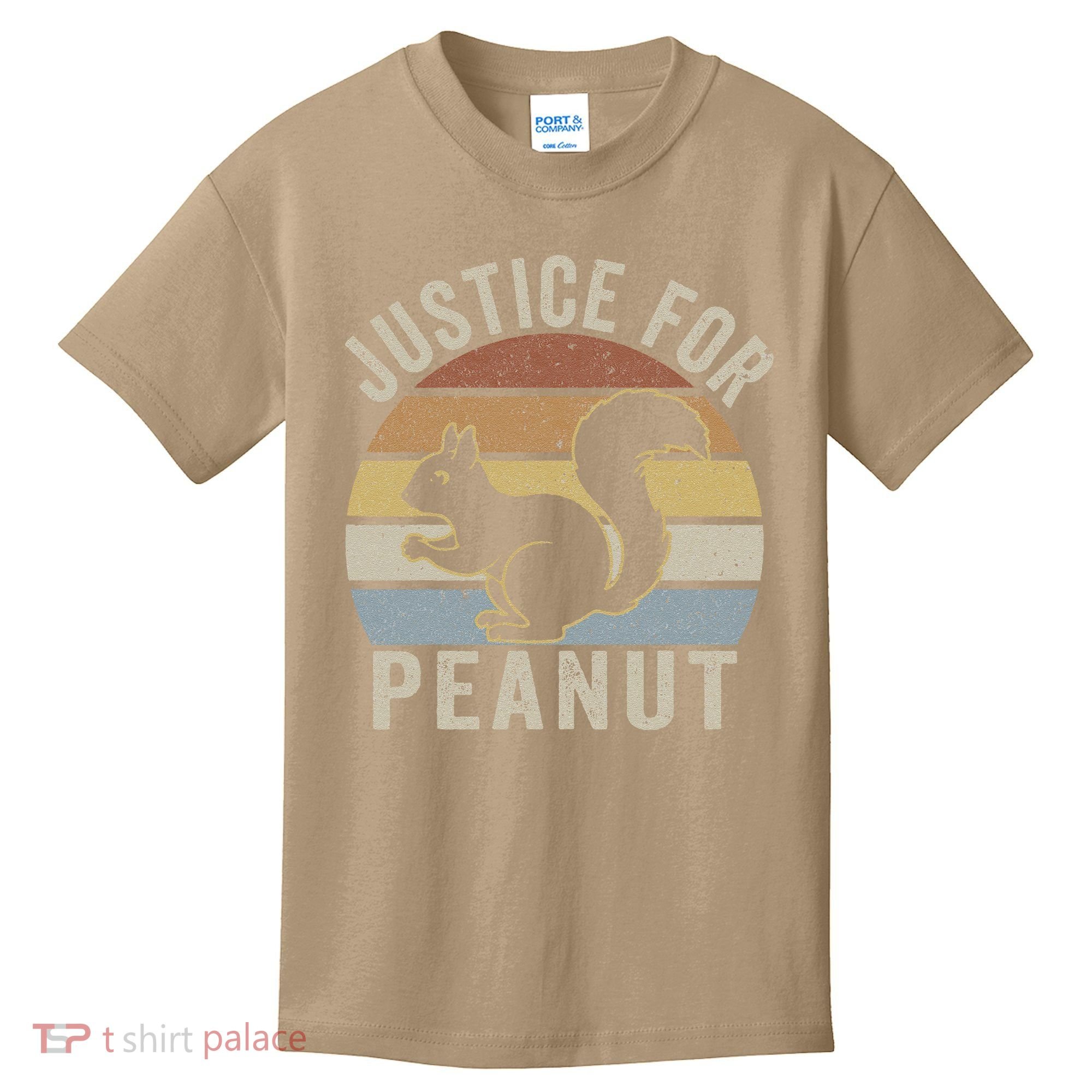 Justice For Peanut The Squirrel The Squirrel Pnut Kids T-Shirt