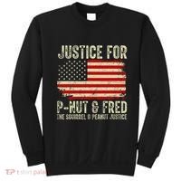 Justice For P Nut And Fred The Squirrel And Peanut Justice Sweatshirt thumb 0
