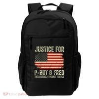 Justice For P Nut And Fred The Squirrel And Peanut Justice Backpack thumb 0