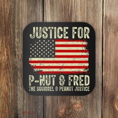 Justice For P Nut And Fred The Squirrel And Peanut Justice Coaster