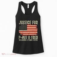 Justice For P Nut And Fred The Squirrel And Peanut Justice Women's Tank Top thumb 0