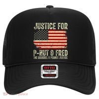 Justice For P Nut And Fred The Squirrel And Peanut Justice Hat thumb 0