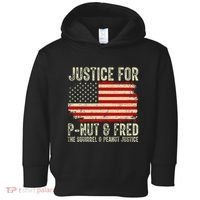 Justice For P Nut And Fred The Squirrel And Peanut Justice Toddler Hoodie thumb 0