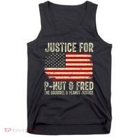 Justice For P Nut And Fred The Squirrel And Peanut Justice Tank Top thumb 0