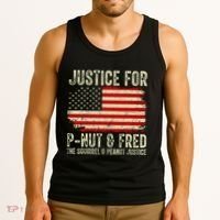 Justice For P Nut And Fred The Squirrel And Peanut Justice Tank Top thumb 3