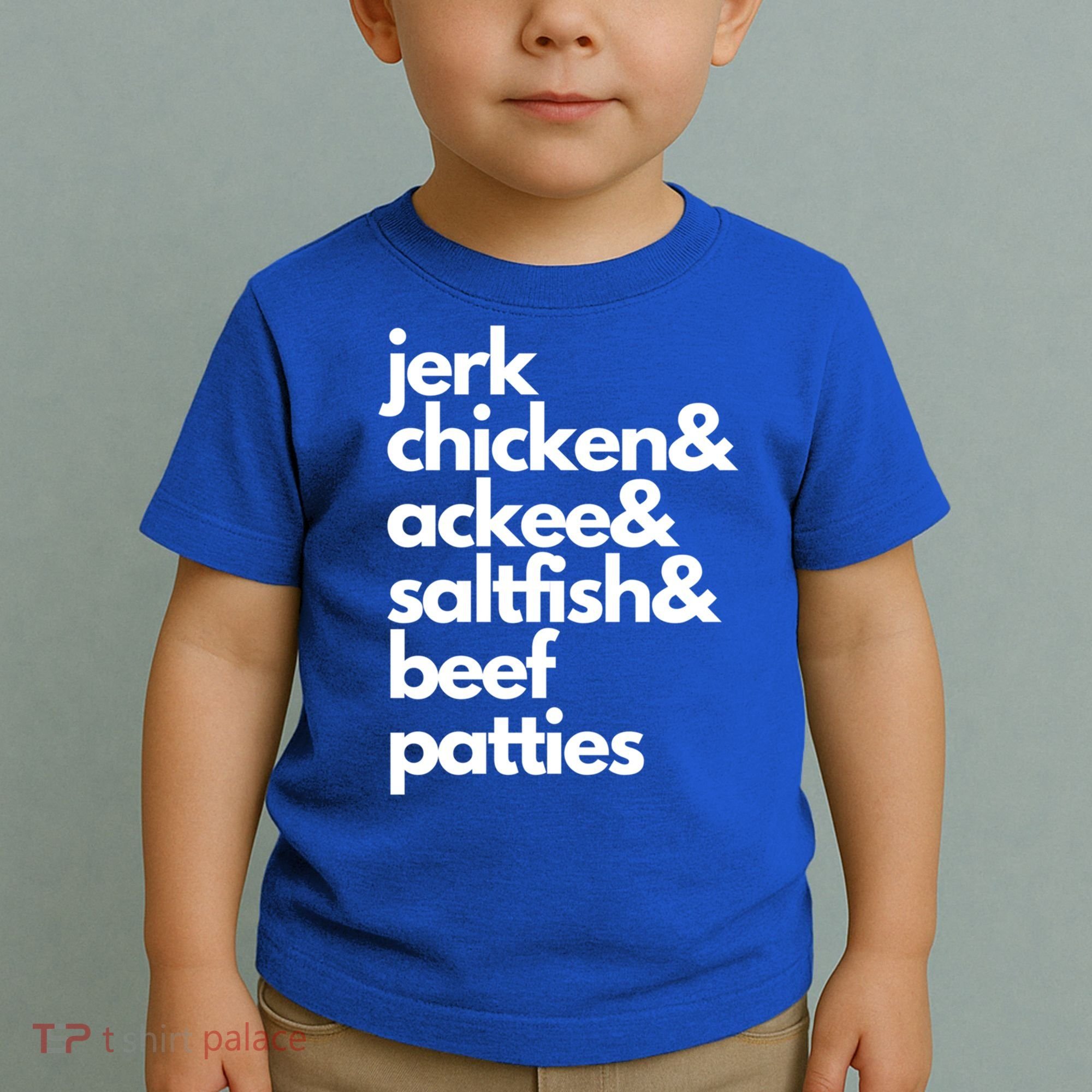 Jamaica Food Pride Jamaican Flag Funny Caribbean Dna Gift Toddler T-Shirt