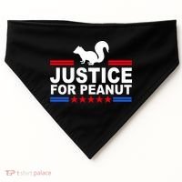 Justice For Peanut The Squirrel 2024 USA-Made Doggie Bandana thumb 0