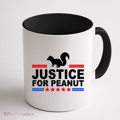 Justice For Peanut The Squirrel 2024 Coffee Mug back