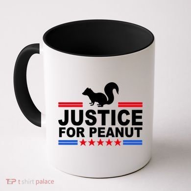 Justice For Peanut The Squirrel 2024 Coffee Mug