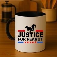 Justice For Peanut The Squirrel 2024 Coffee Mug thumb 4