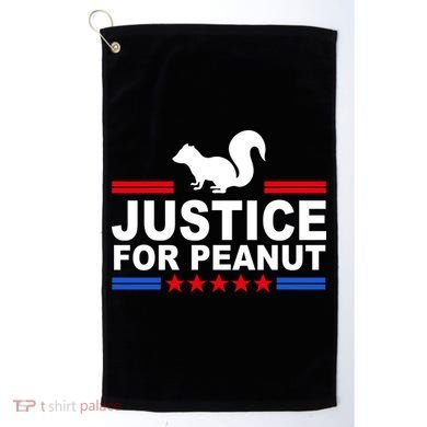 Justice For Peanut The Squirrel 2024 Golf Towel