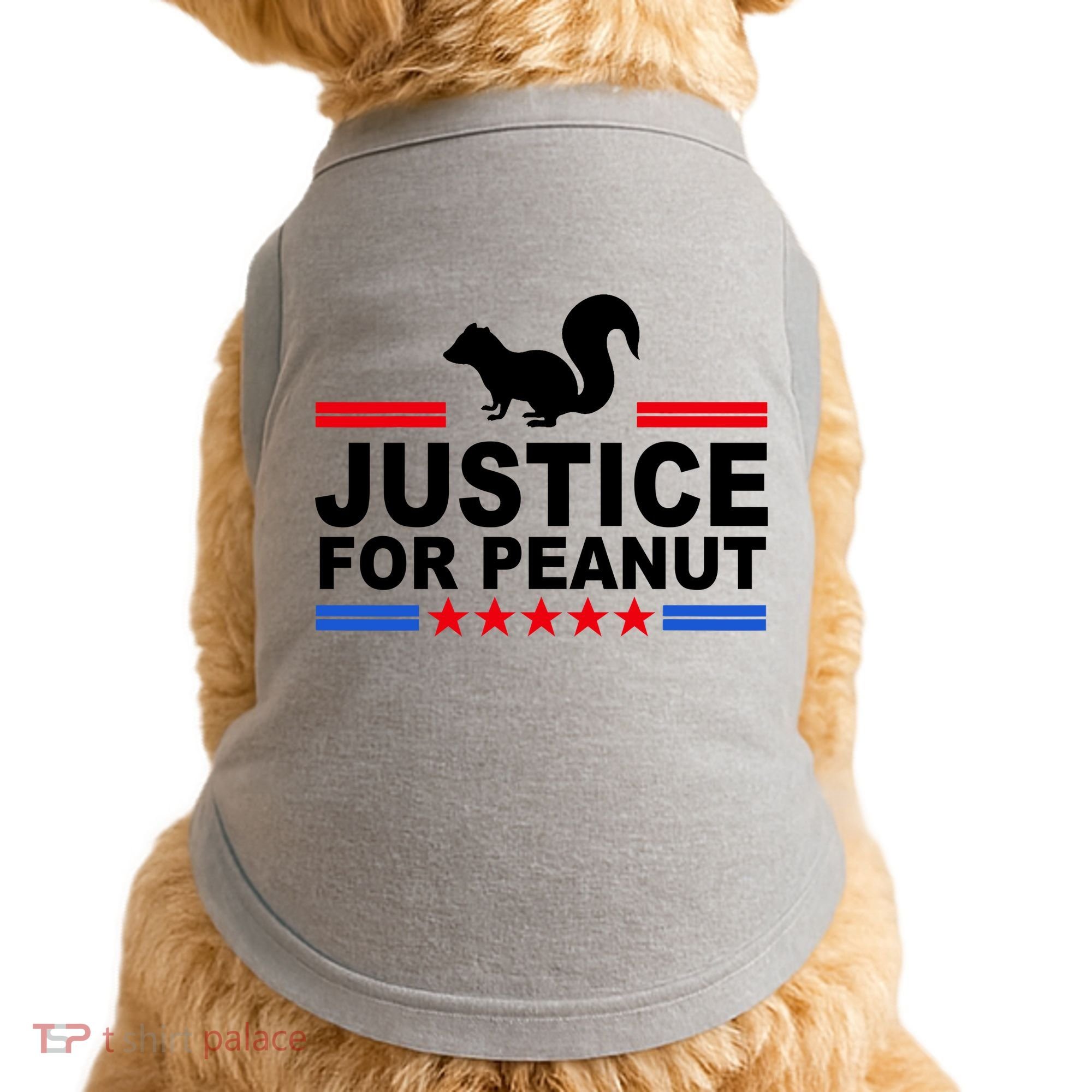 Justice For Peanut The Squirrel 2024 Doggie Tank