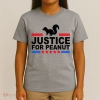 Justice For Peanut The Squirrel 2024 T-Shirt thumb 4