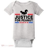 Justice For Peanut The Squirrel 2024 Baby Bodysuit thumb 0