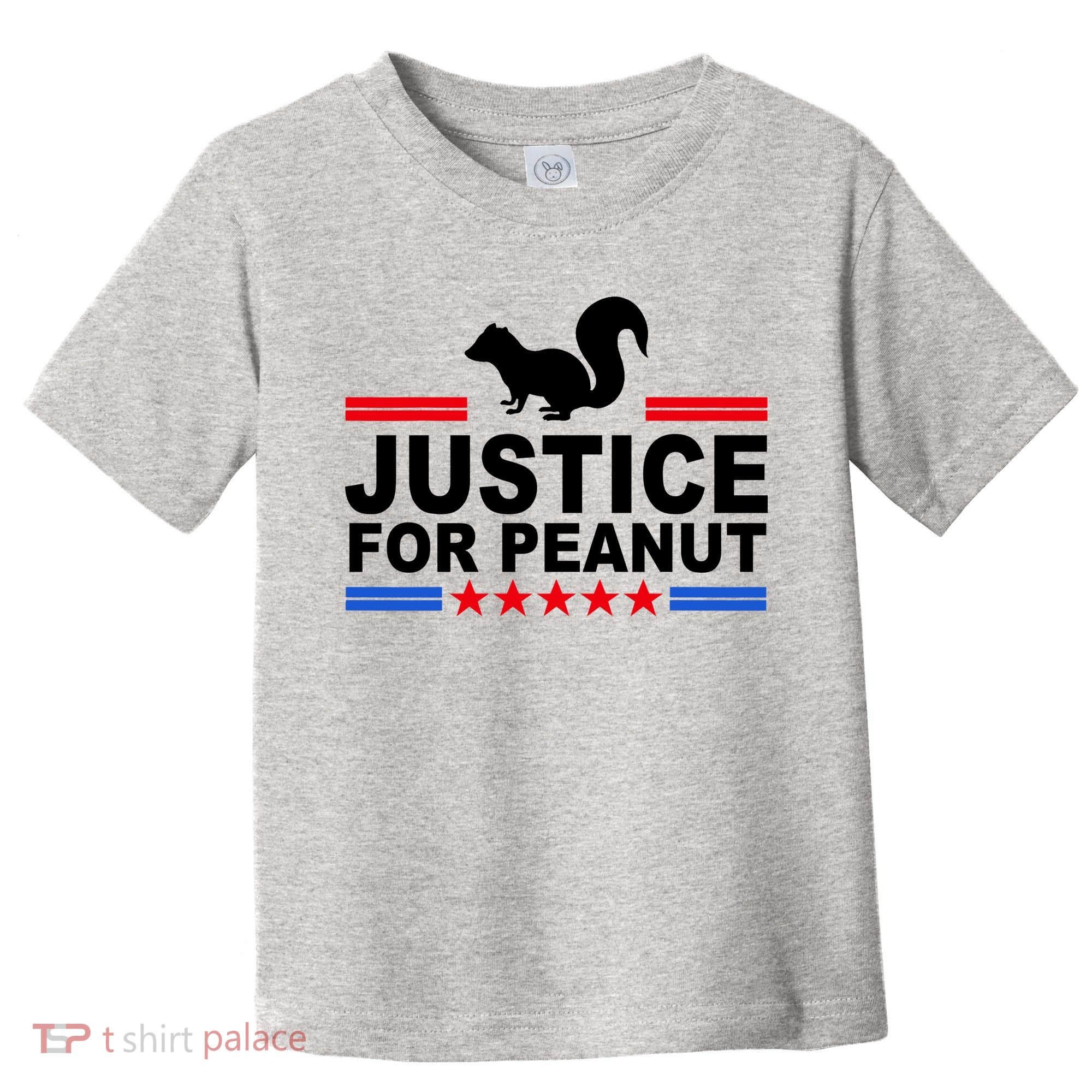 Justice For Peanut The Squirrel 2024 Toddler T-Shirt