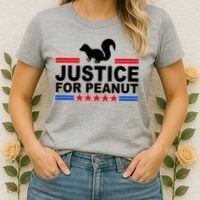 Justice For Peanut The Squirrel 2024 Women's T-Shirt thumb 2