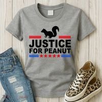 Justice For Peanut The Squirrel 2024 Women's T-Shirt thumb 3