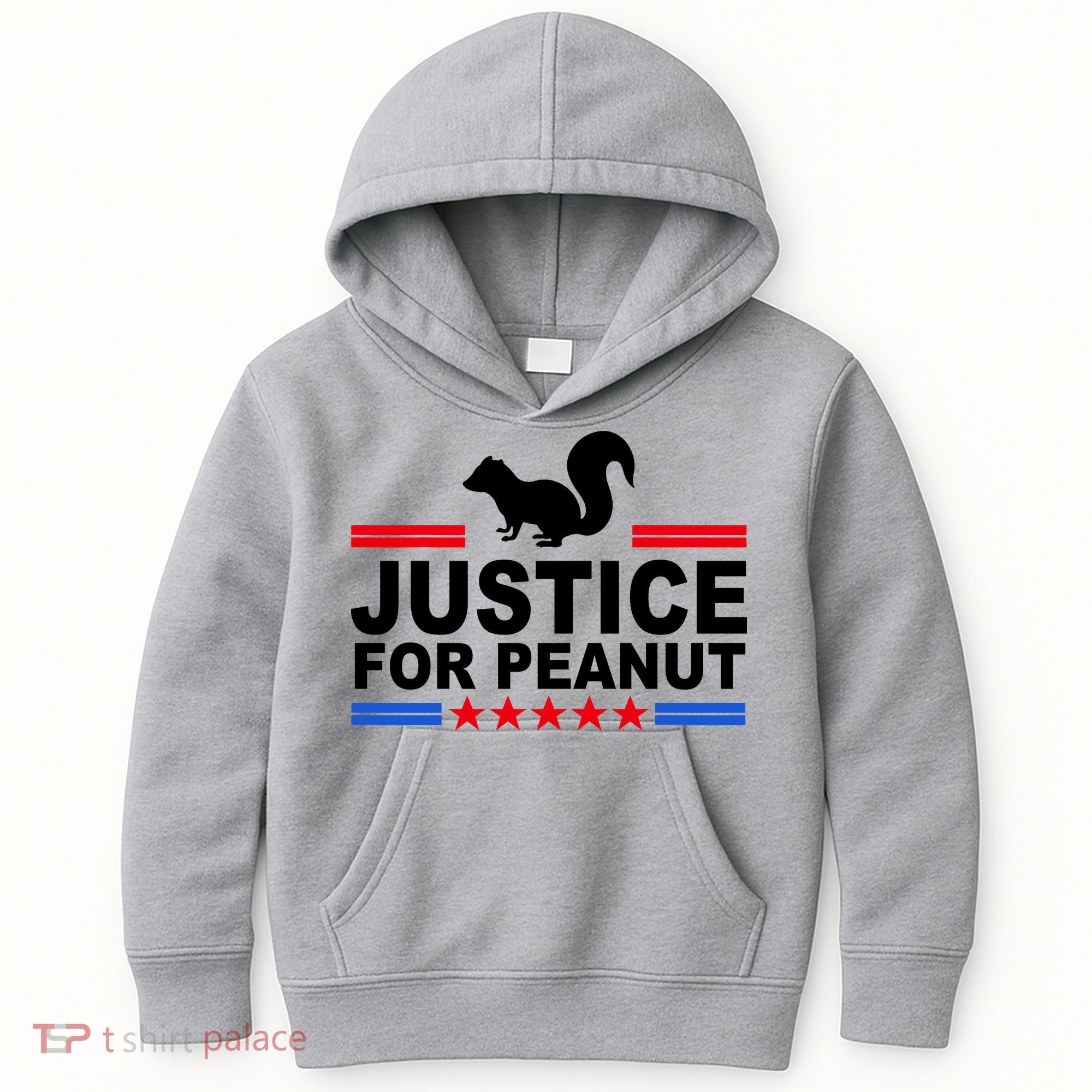 Justice For Peanut The Squirrel 2024 Kids Hoodie