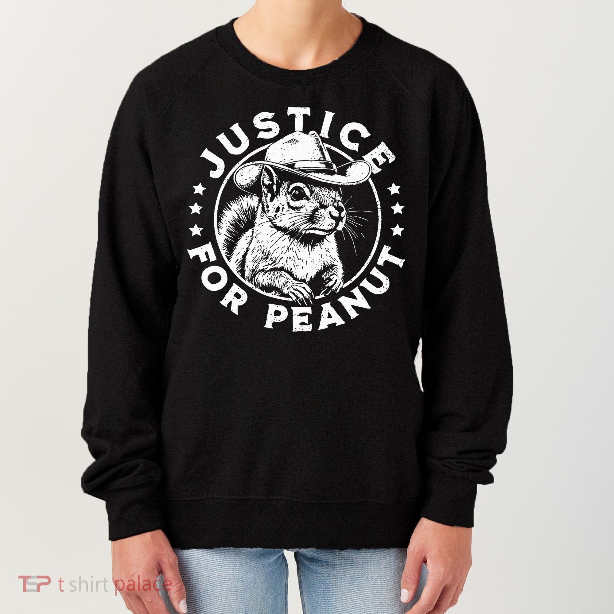 Justice For Peanut The Squirrel P’Nut Pnut Peanut Squirrel Women's Sweatshirt