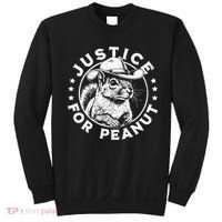 Justice For Peanut The Squirrel P’Nut Pnut Peanut Squirrel Sweatshirt thumb 0
