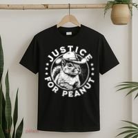 Justice For Peanut The Squirrel P’Nut Pnut Peanut Squirrel T-Shirt thumb 2