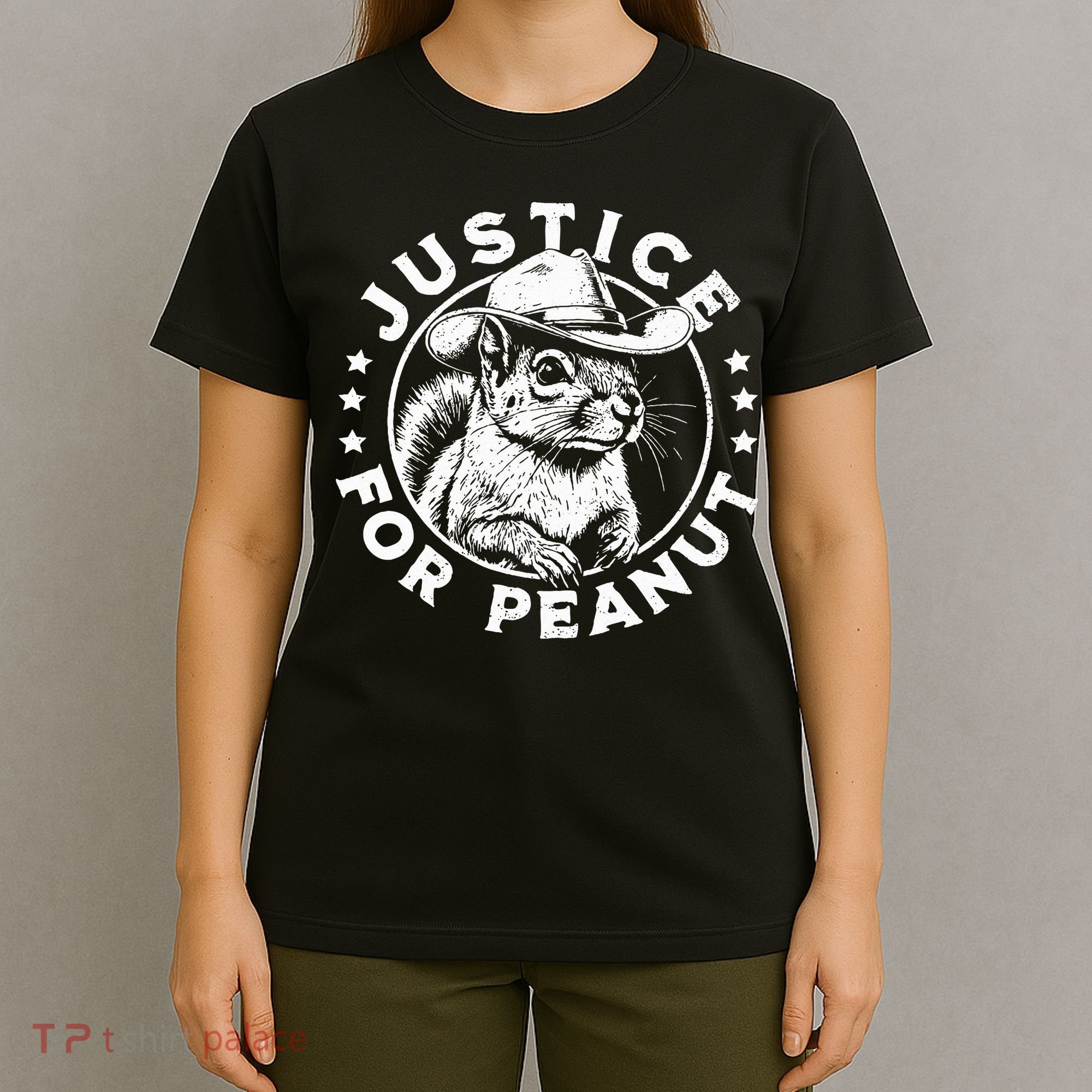 Justice For Peanut The Squirrel P’Nut Pnut Peanut Squirrel T-Shirt