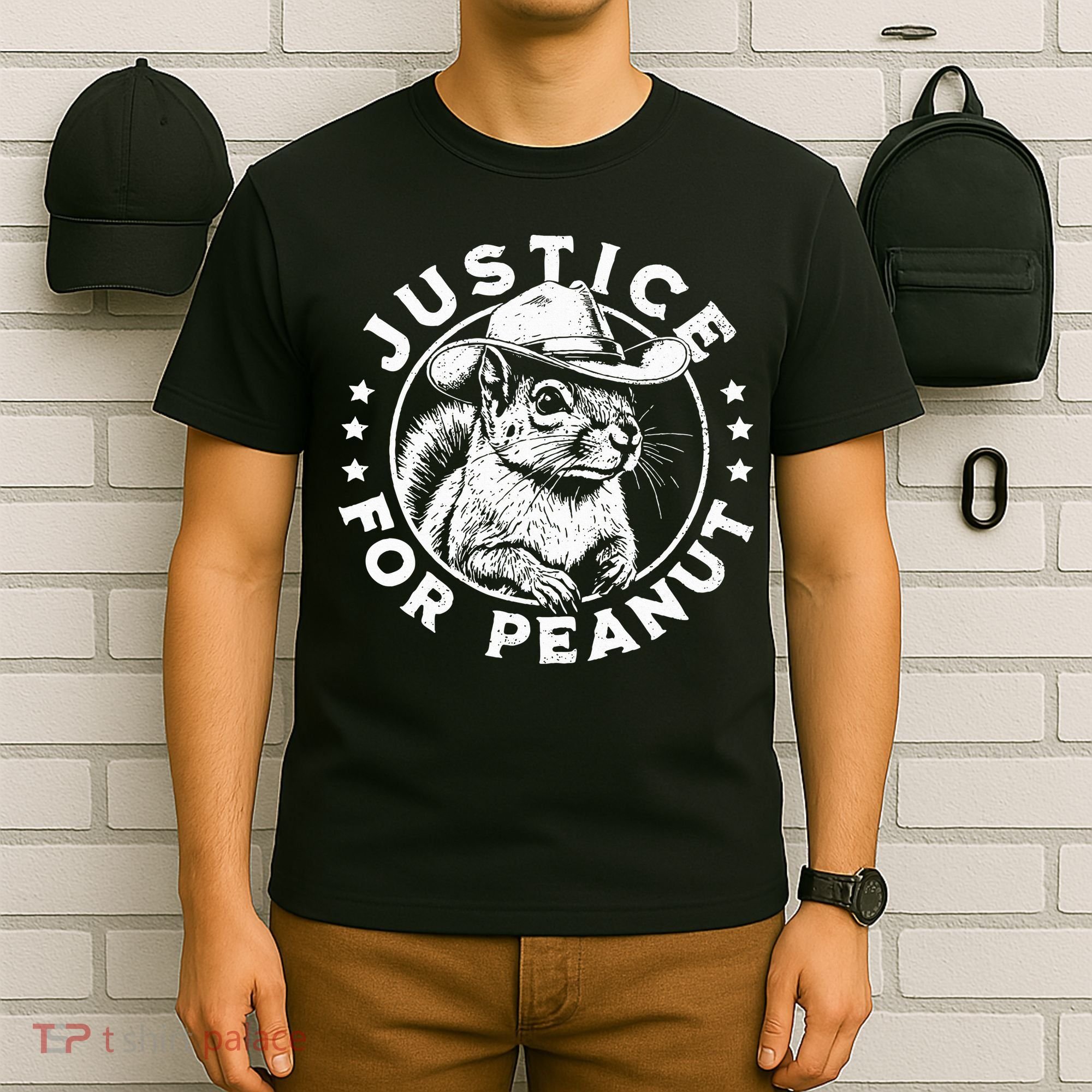 Justice For Peanut The Squirrel P’Nut Pnut Peanut Squirrel T-Shirt