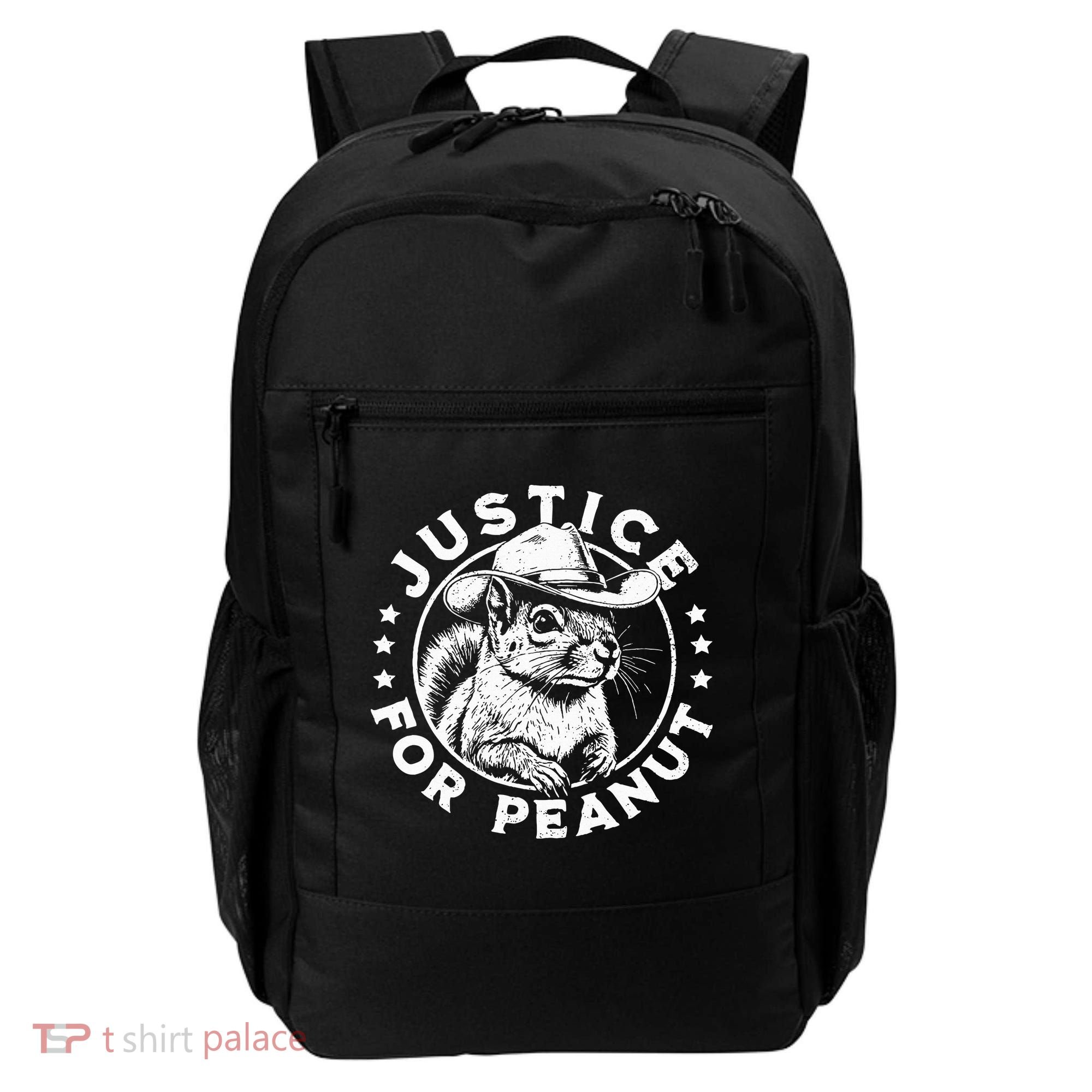 Justice For Peanut The Squirrel P’Nut Pnut Peanut Squirrel Backpack