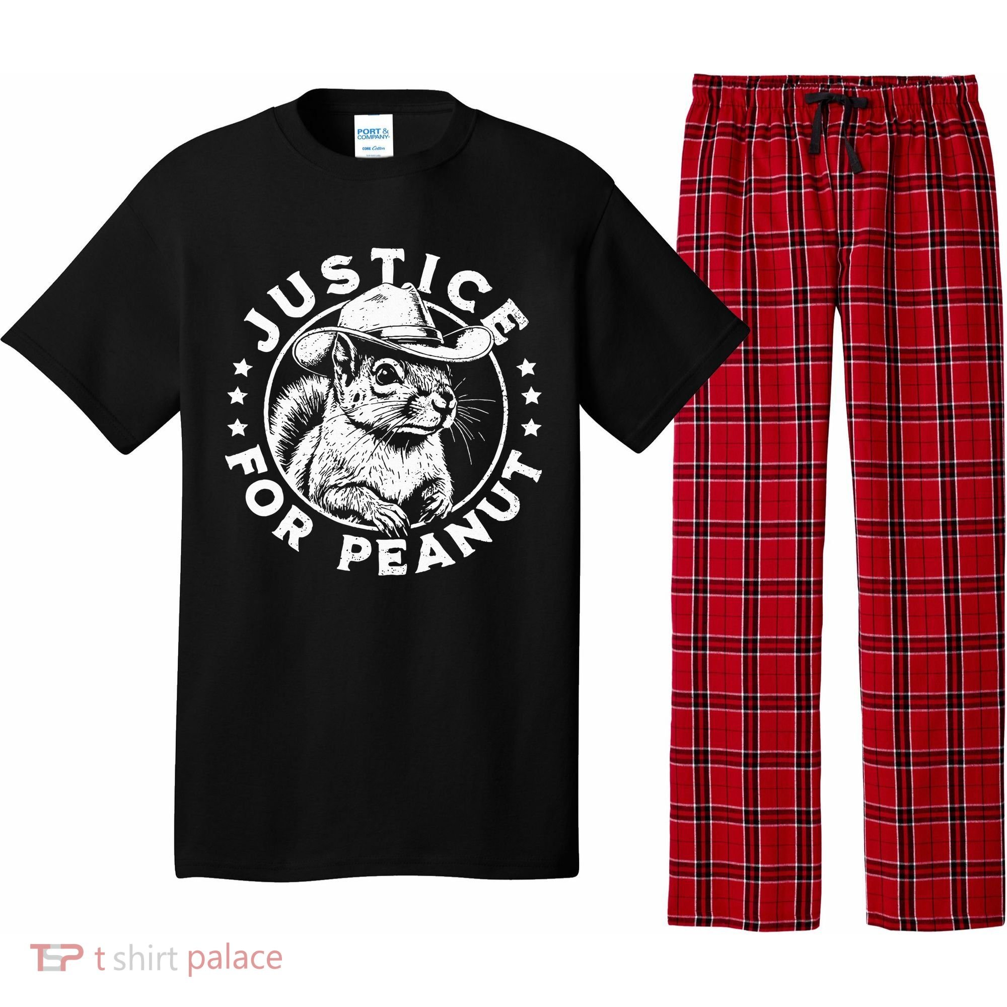Justice For Peanut The Squirrel P’Nut Pnut Peanut Squirrel Pajama Set
