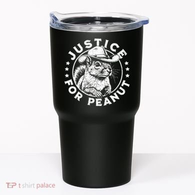 Justice For Peanut The Squirrel P’Nut Pnut Peanut Squirrel Tumbler