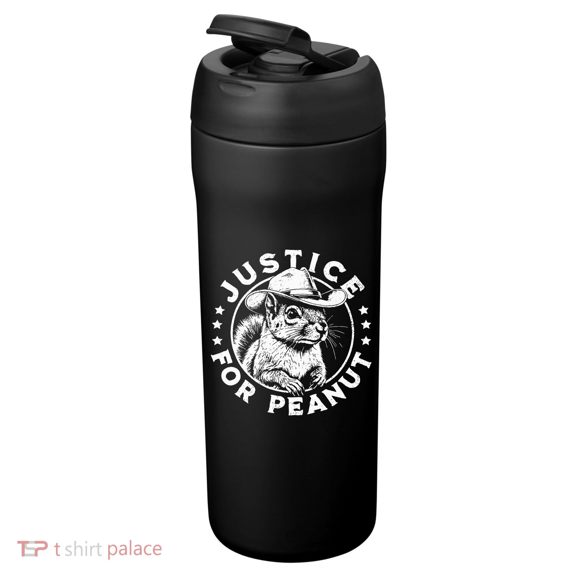 Justice For Peanut The Squirrel P’Nut Pnut Peanut Squirrel 24oz Duet Stainless Steel Tumbler