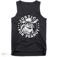 Justice For Peanut The Squirrel P’Nut Pnut Peanut Squirrel Tank Top thumb 0