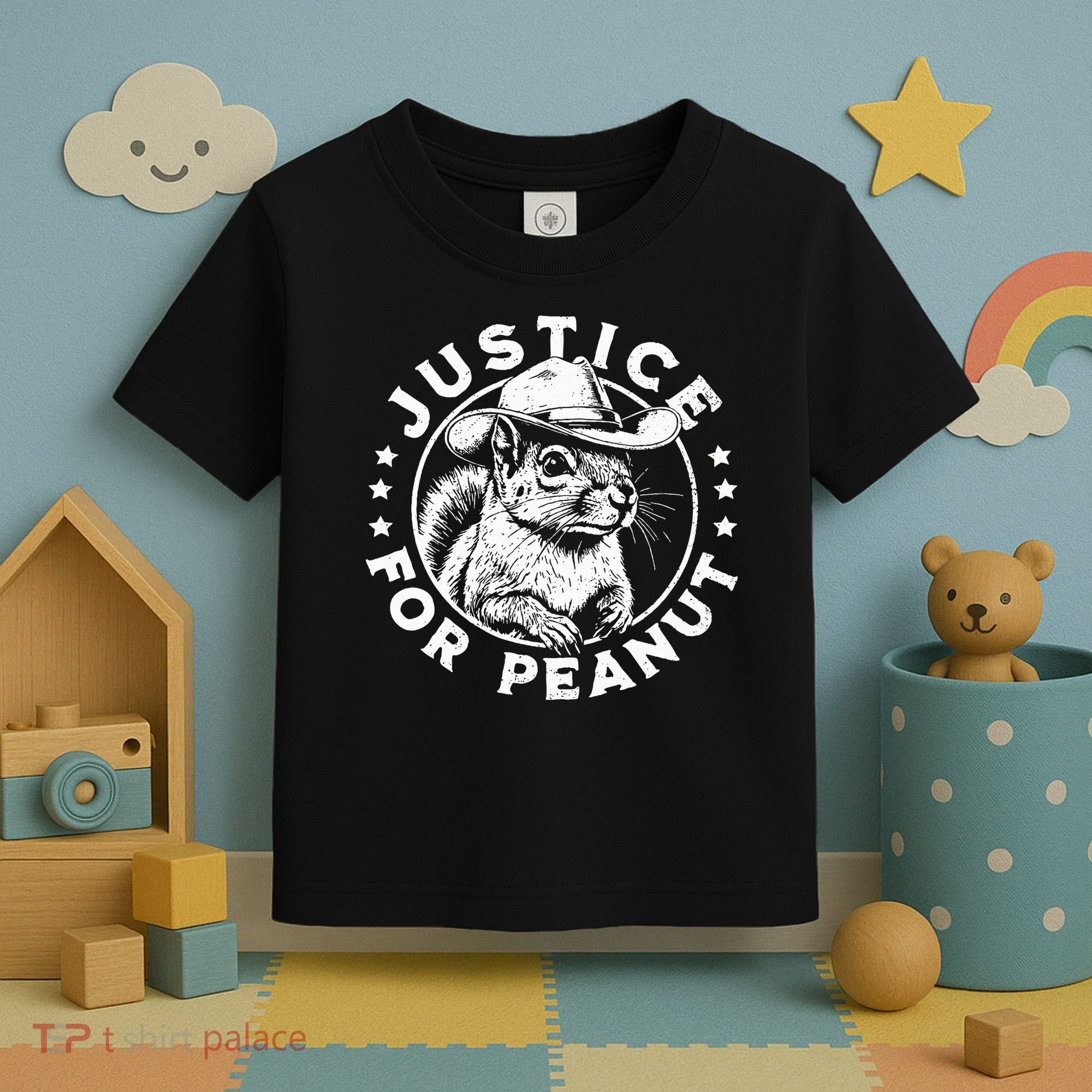 Justice For Peanut The Squirrel P’Nut Pnut Peanut Squirrel Toddler T-Shirt
