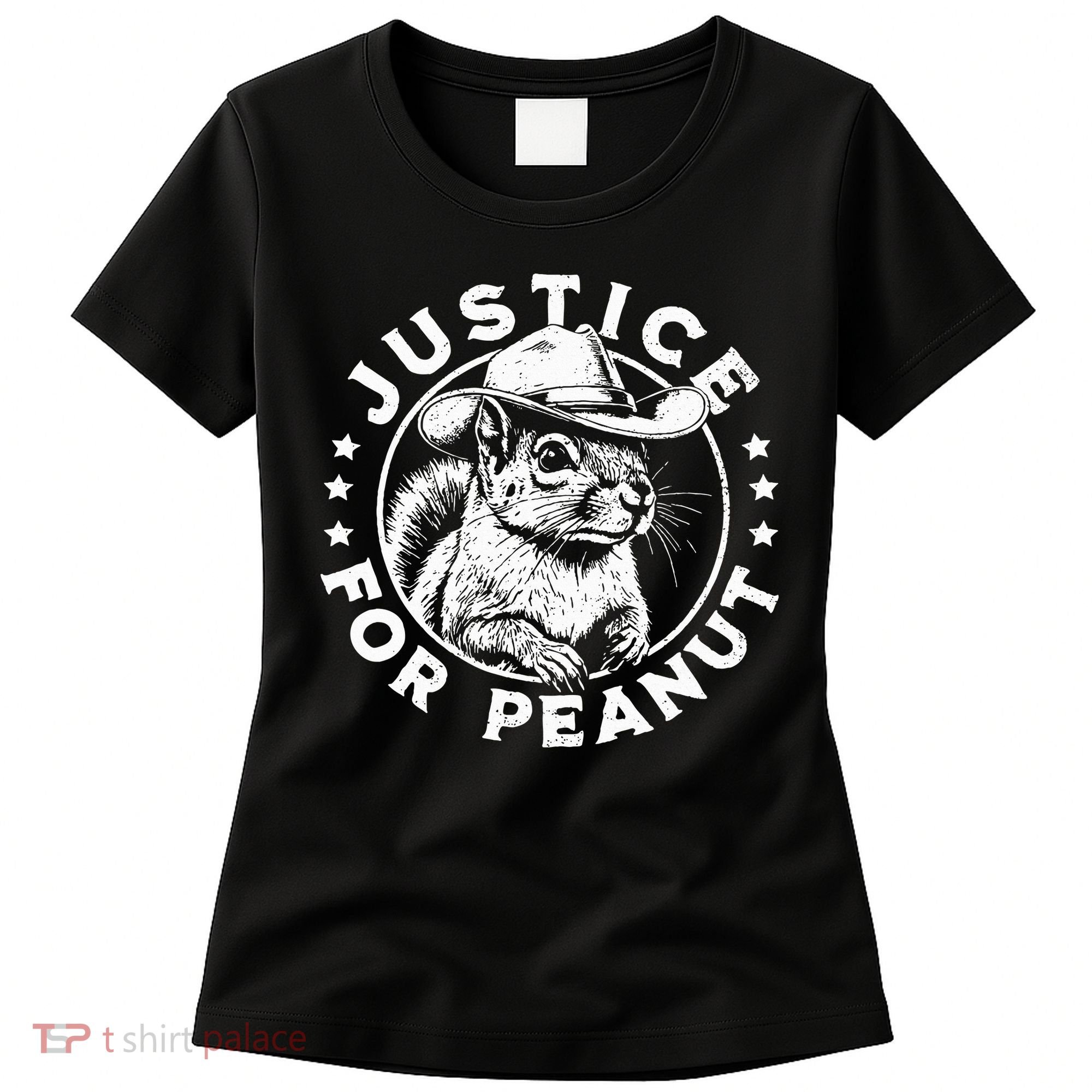 Justice For Peanut The Squirrel P’Nut Pnut Peanut Squirrel Women's T-Shirt