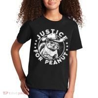 Justice For Peanut The Squirrel P’Nut Pnut Peanut Squirrel Kids T-Shirt thumb 2
