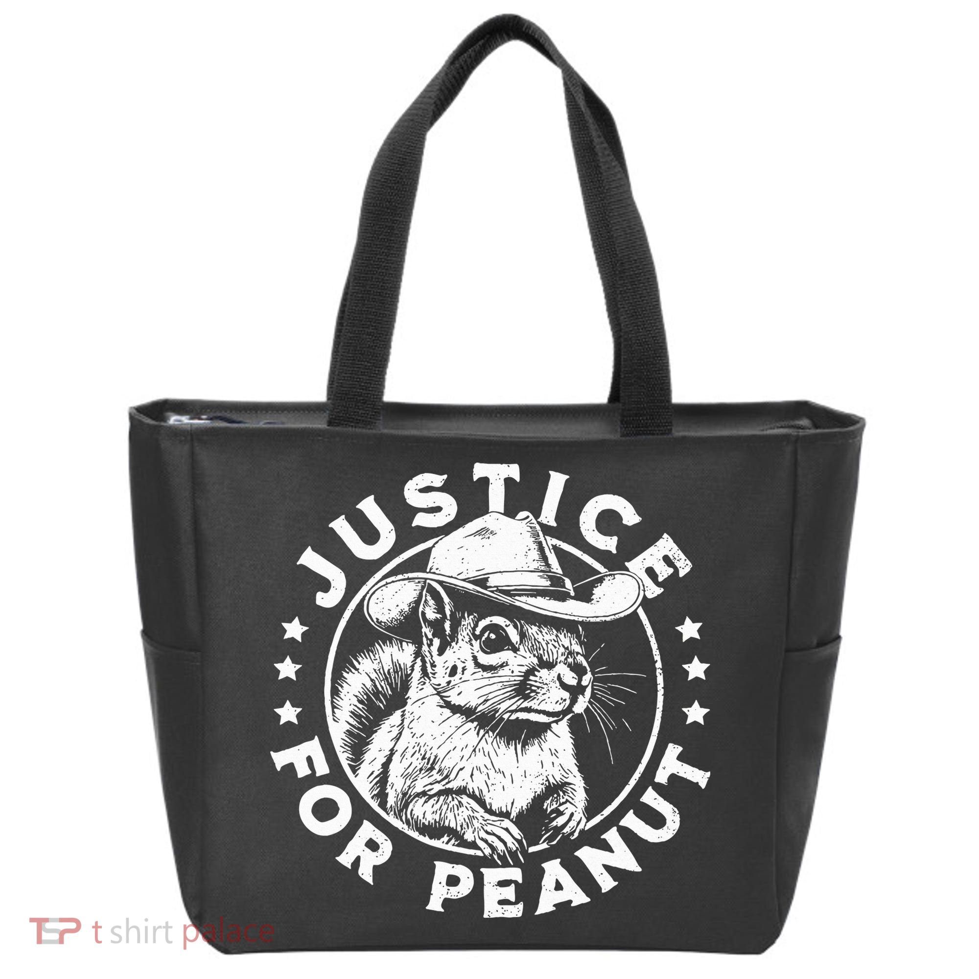 Justice For Peanut The Squirrel P’Nut Pnut Peanut Squirrel Tote Bag