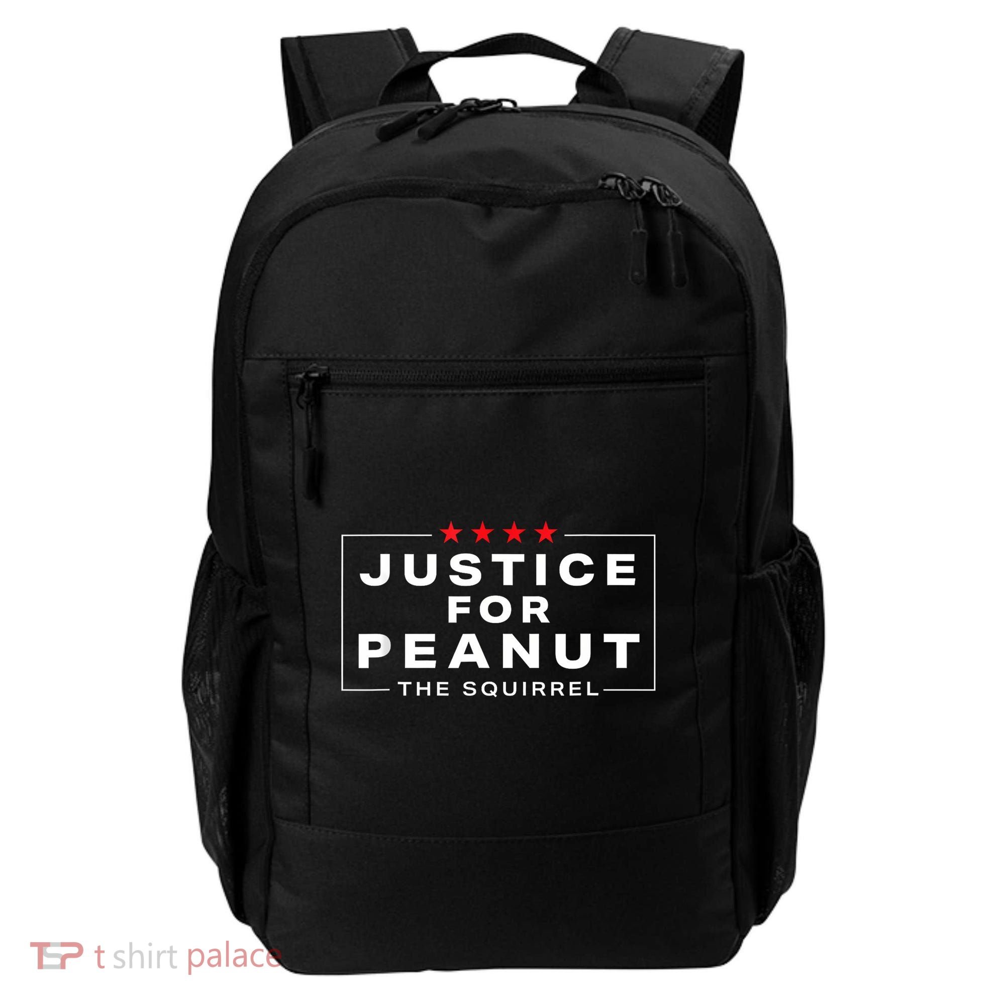 Justice For Peanut The Squirrel Peanut Squirrel Backpack
