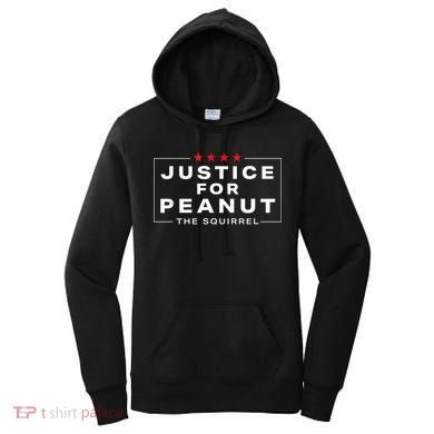 Justice For Peanut The Squirrel Peanut Squirrel Women's Hoodie