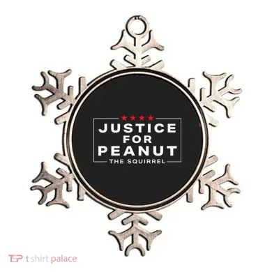 Justice For Peanut The Squirrel Peanut Squirrel Ornament