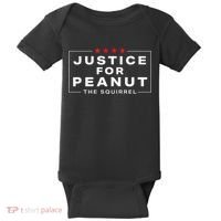 Justice For Peanut The Squirrel Peanut Squirrel Baby Bodysuit thumb 0