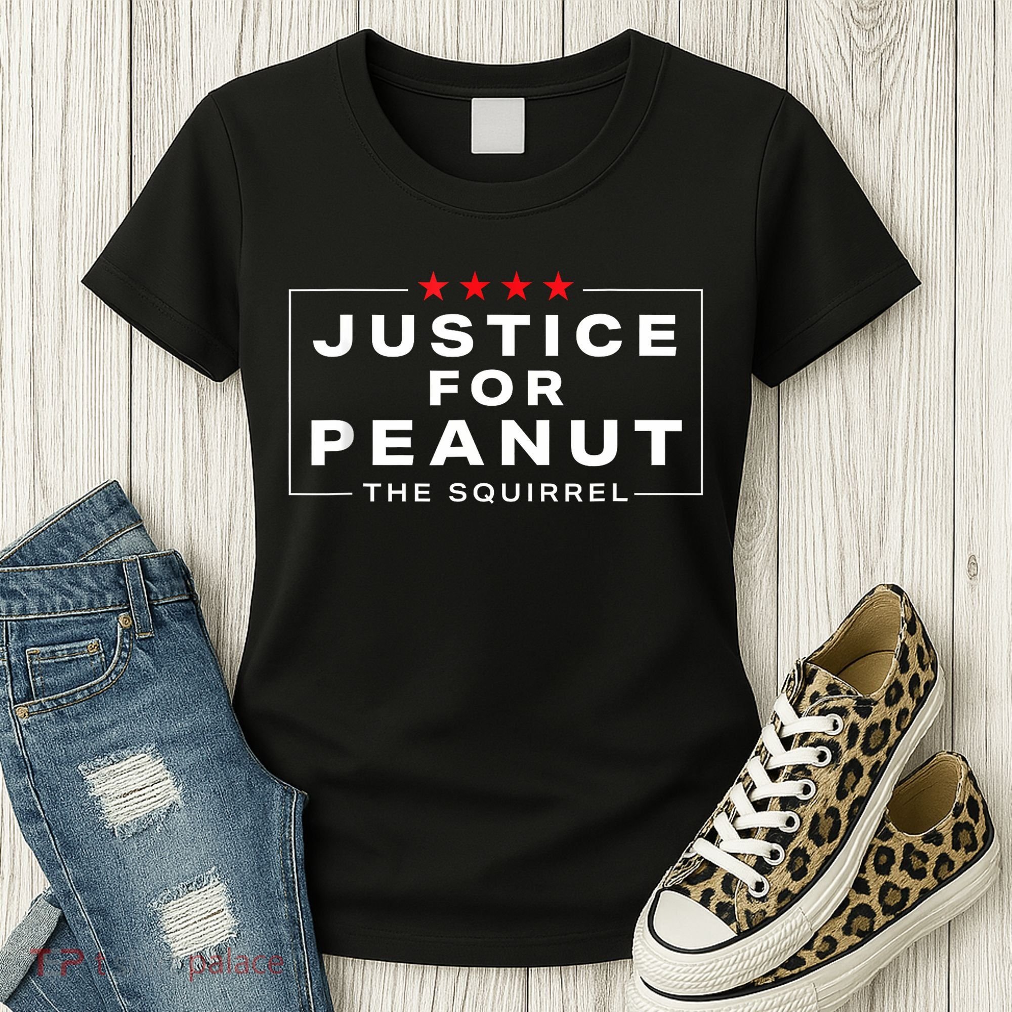 Justice For Peanut The Squirrel Peanut Squirrel Women's T-Shirt