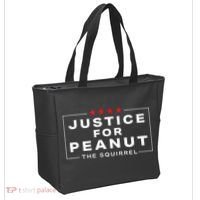 Justice For Peanut The Squirrel Peanut Squirrel Tote Bag thumb 2