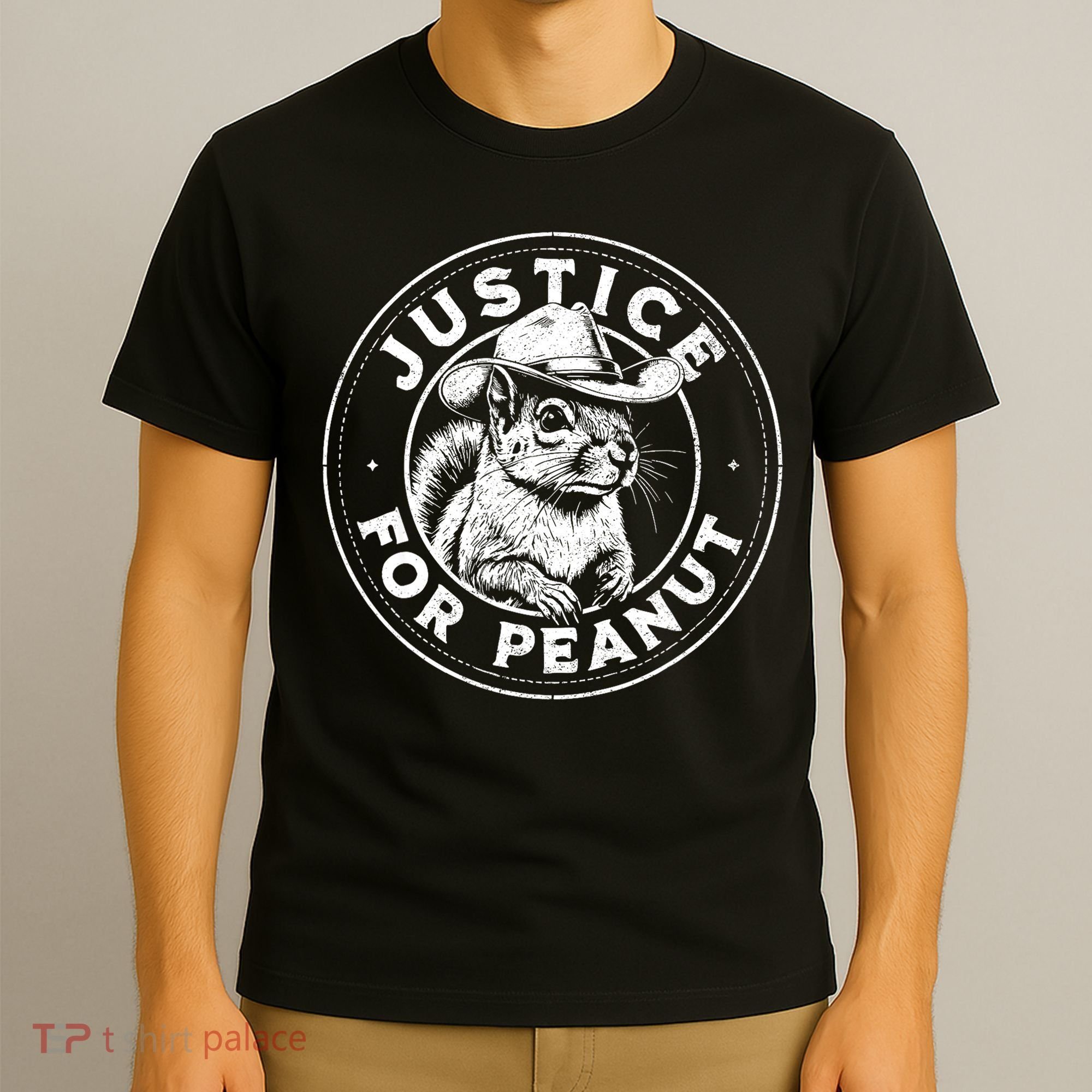 Justice For Peanut The Squirrel P’Nut Pnut Peanut Squirrel Gift T-Shirt