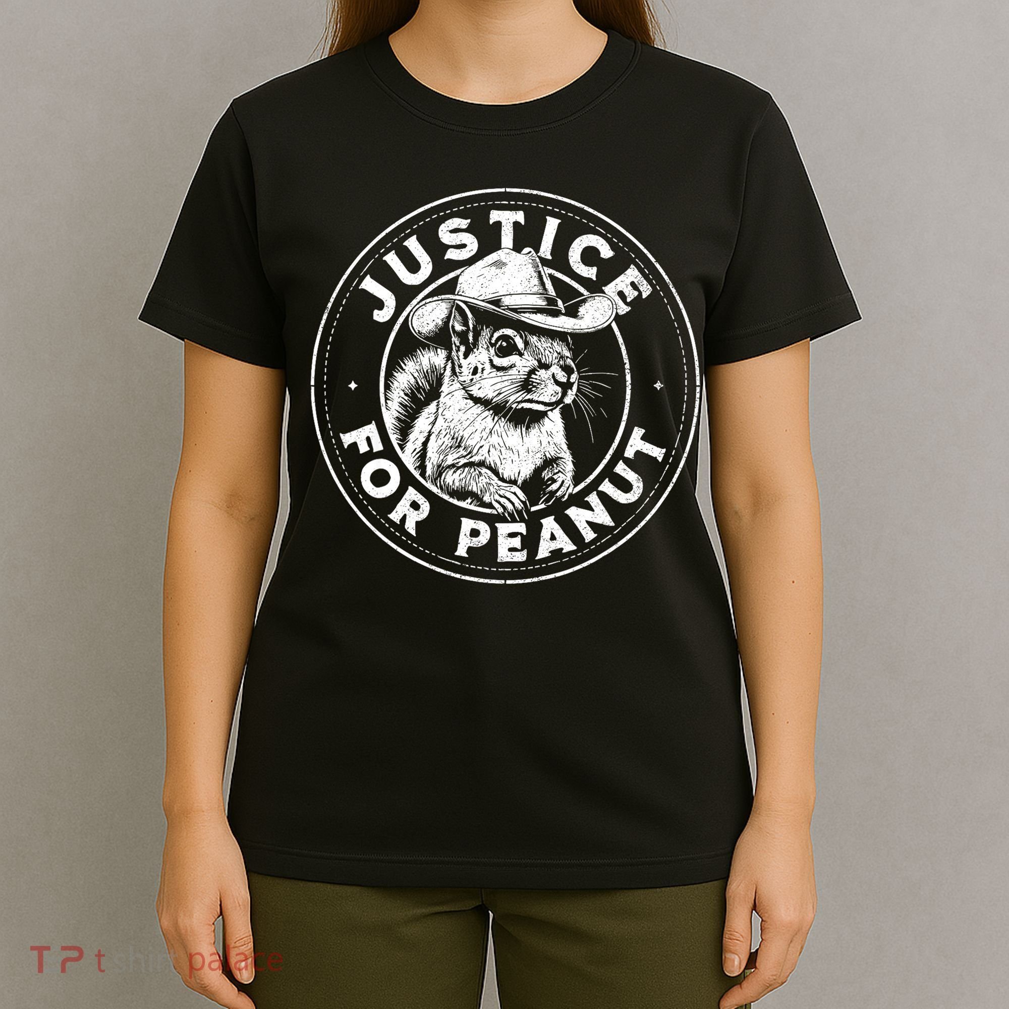 Justice For Peanut The Squirrel P’Nut Pnut Peanut Squirrel Gift T-Shirt