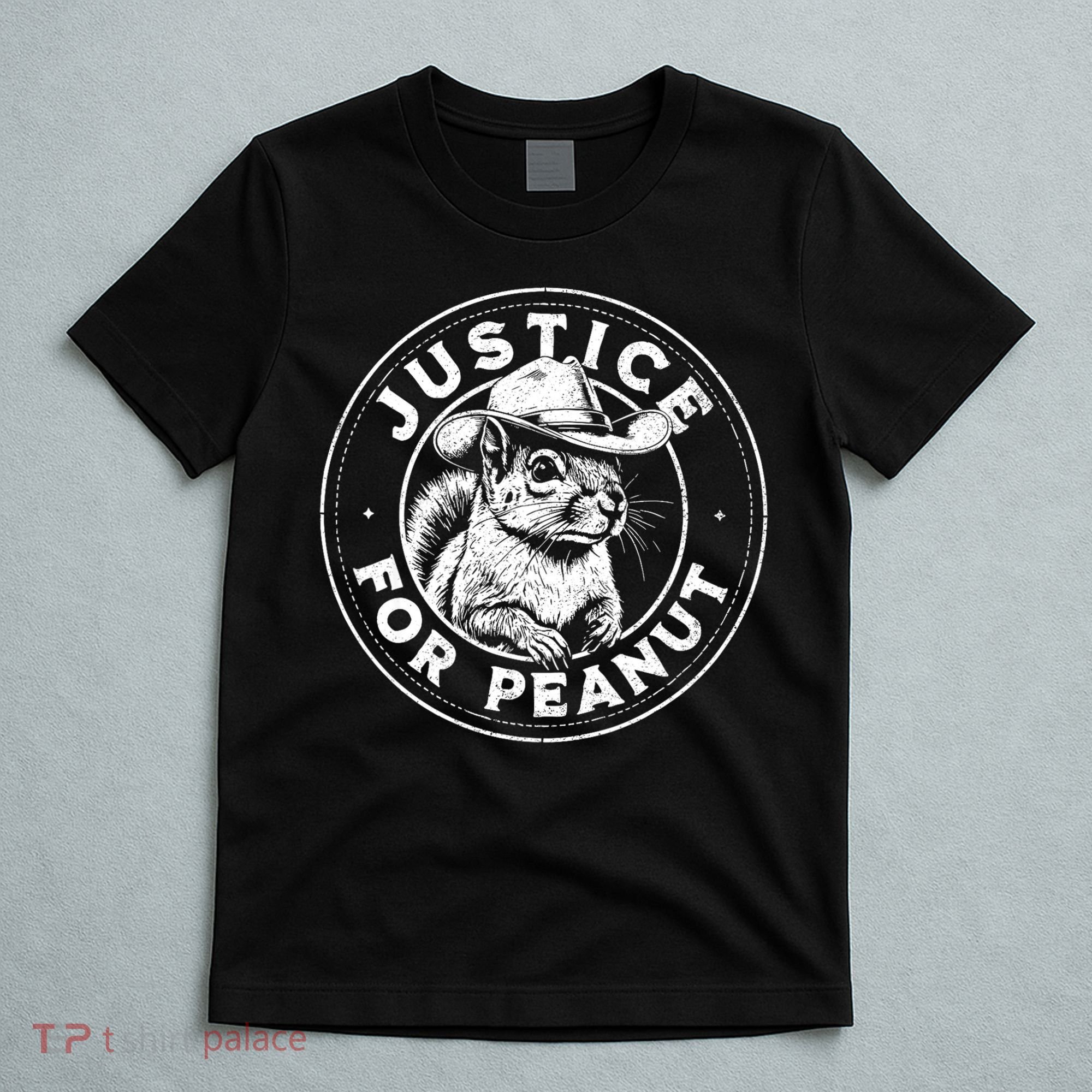 Justice For Peanut The Squirrel P’Nut Pnut Peanut Squirrel Gift T-Shirt