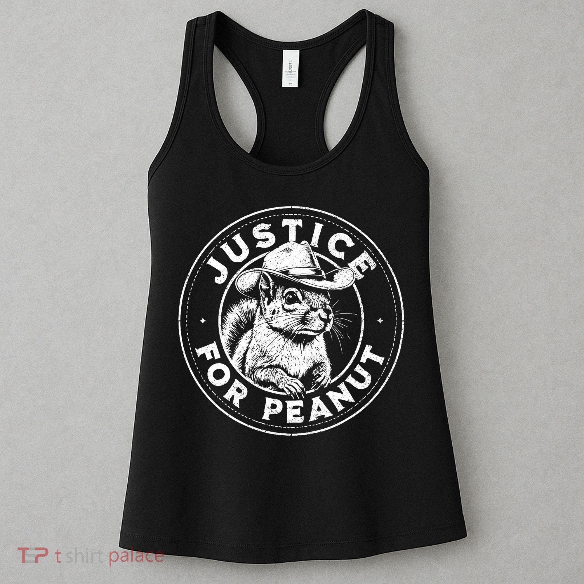 Justice For Peanut The Squirrel P’Nut Pnut Peanut Squirrel Gift Women's Tank Top