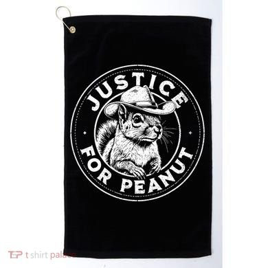 Justice For Peanut The Squirrel P’Nut Pnut Peanut Squirrel Gift Golf Towel